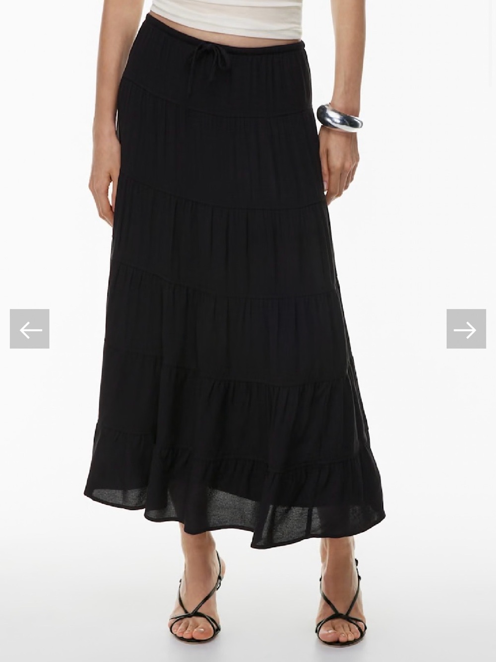 Aritzia Wilfred Free “Bouquet” Maxi Skirt